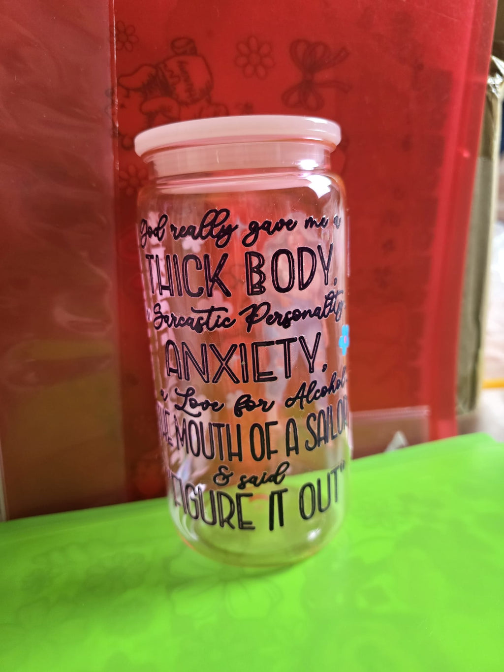 Baby pink tumbler