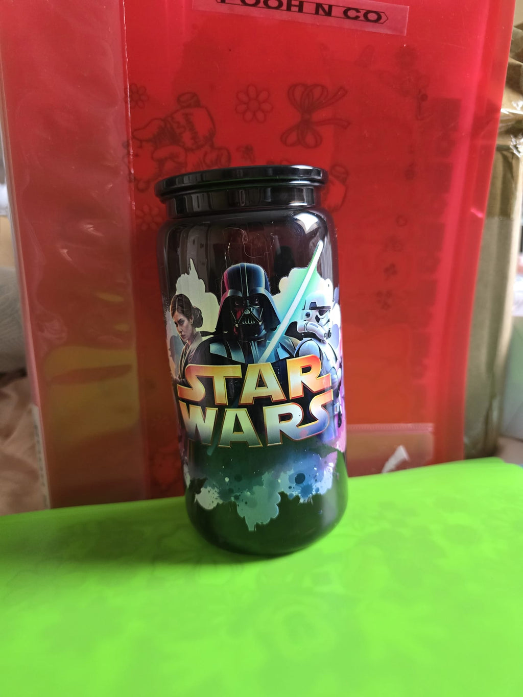 Black coloured star wars tumbler