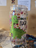Dino swear tumbler
