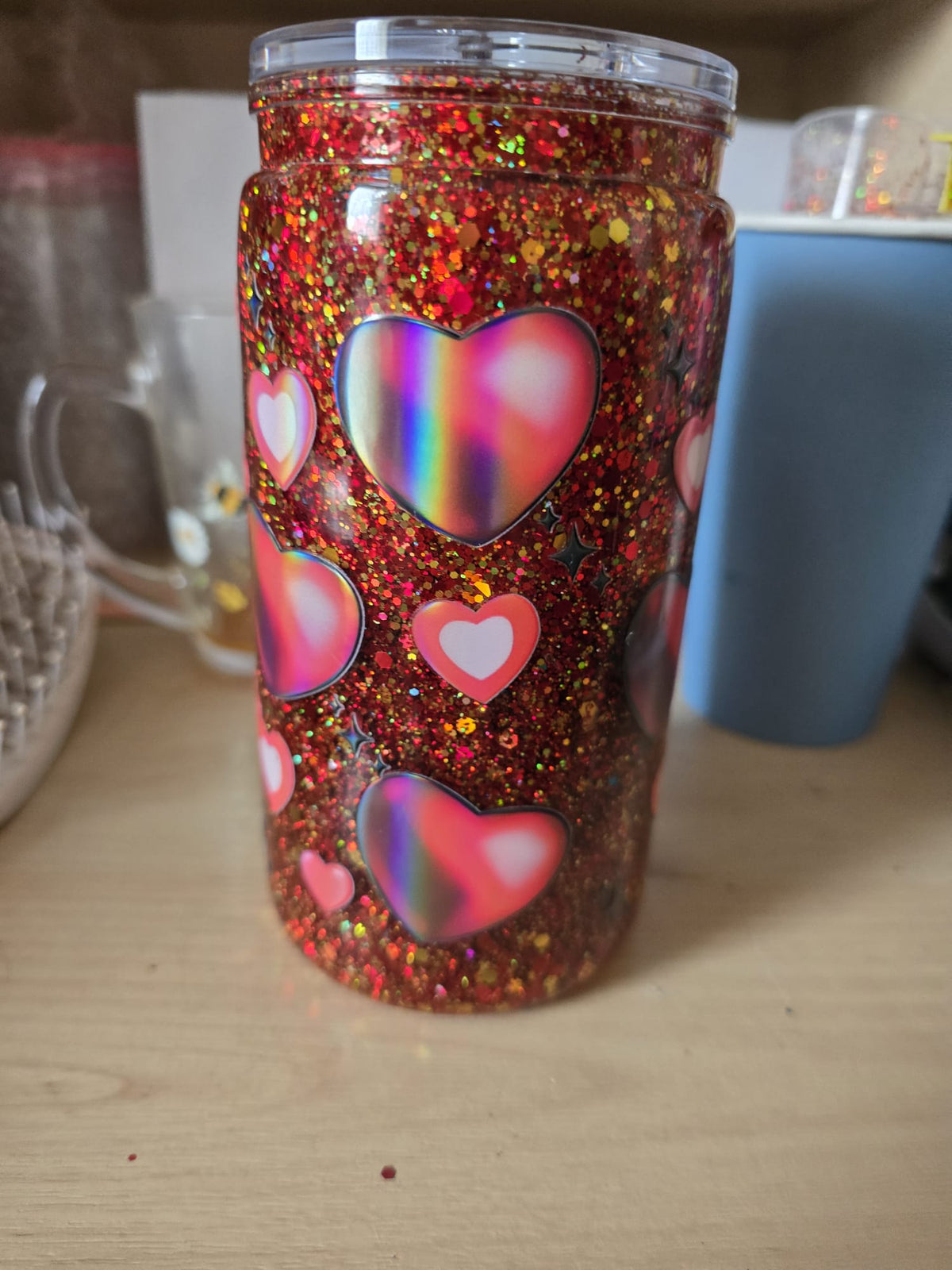Tweety pie snow globe tumbler