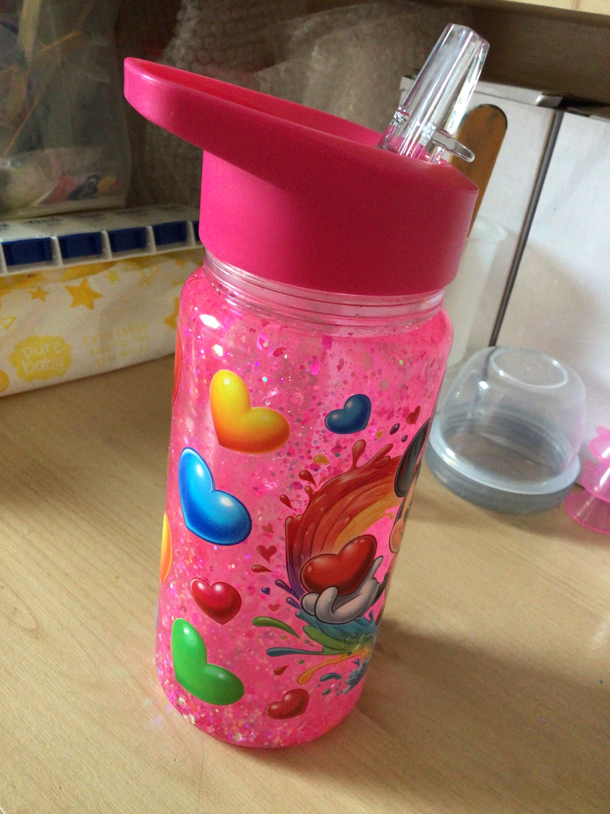 Pink Minnie tumbler