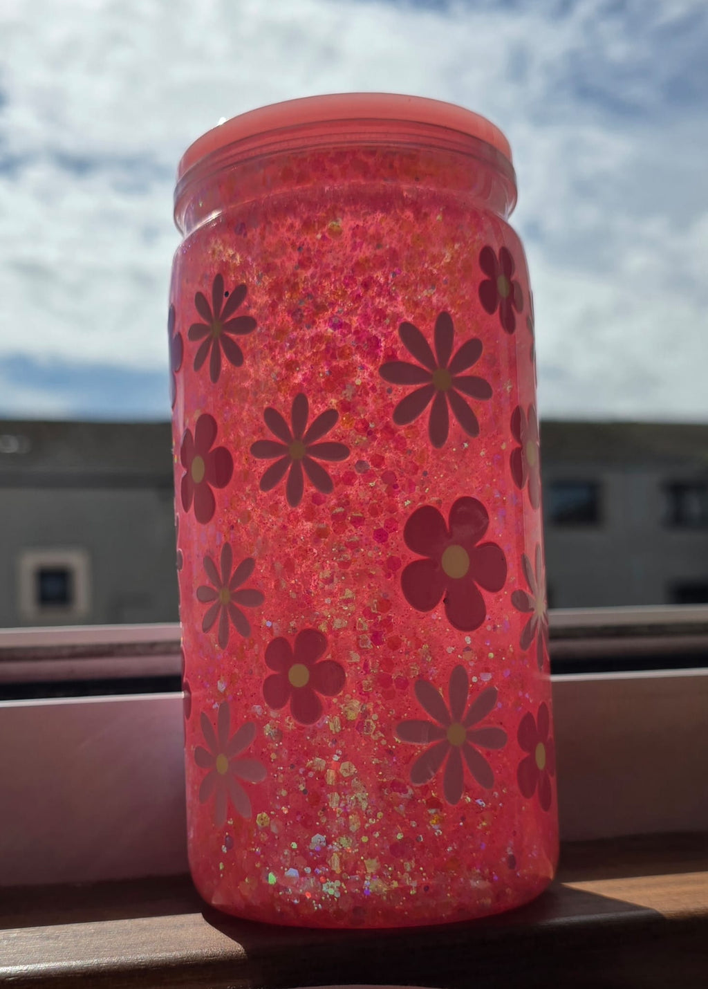Pepper pig snow globe tumbler