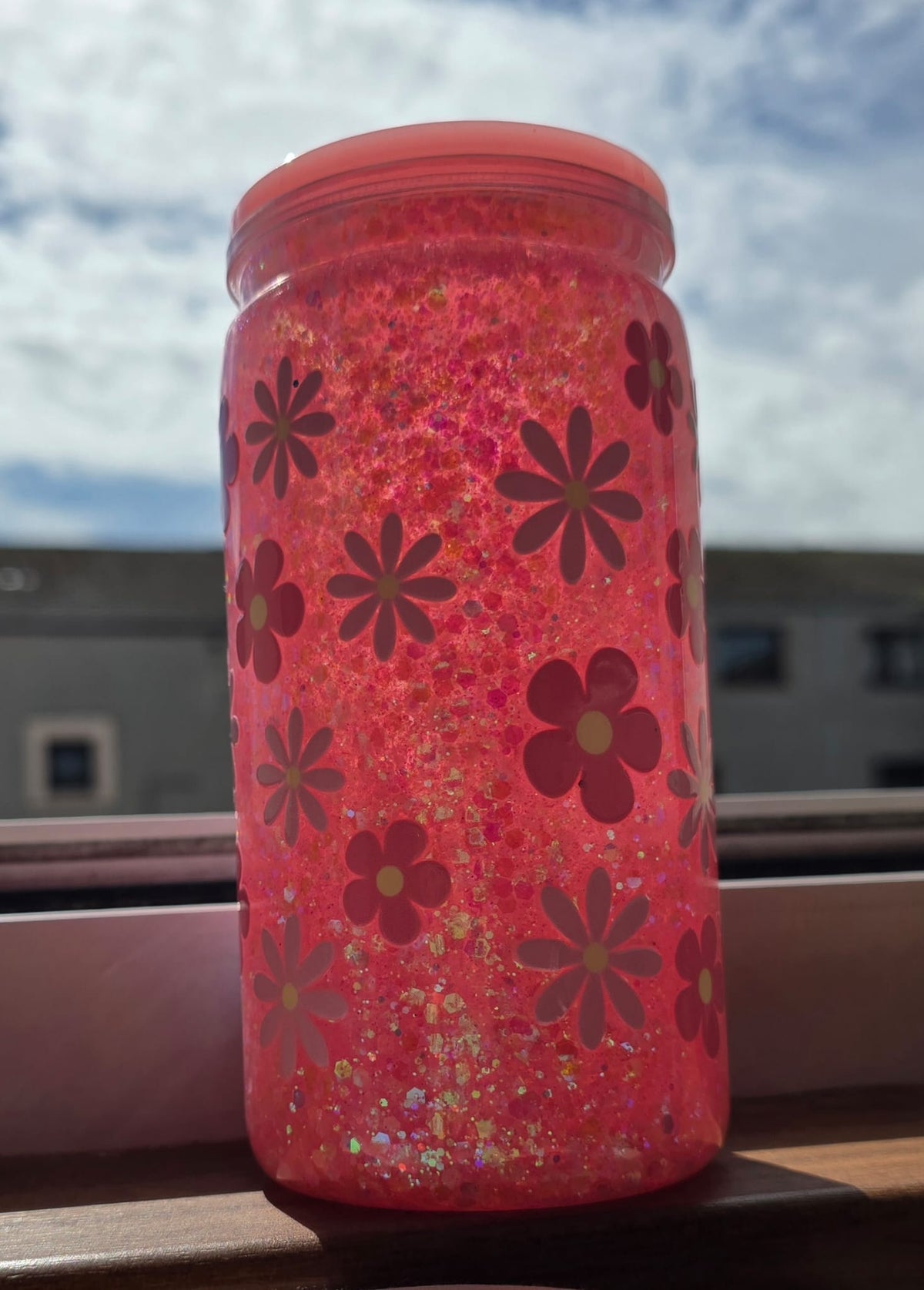 Pepper pig snow globe tumbler