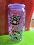 Pretty purple tumbler