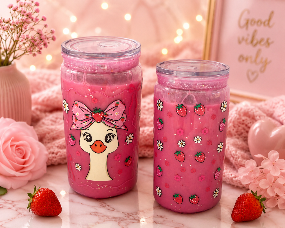 Milkshake design drinking cup