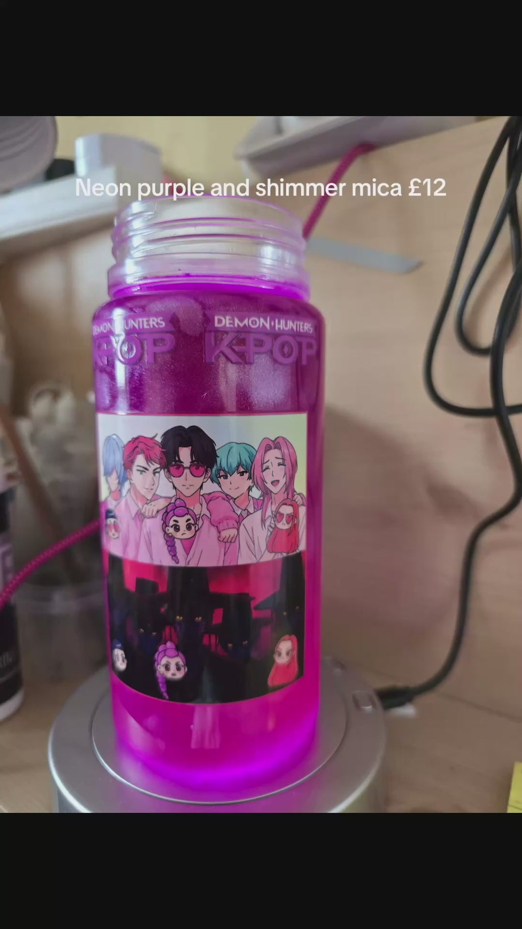 K pop tumbler